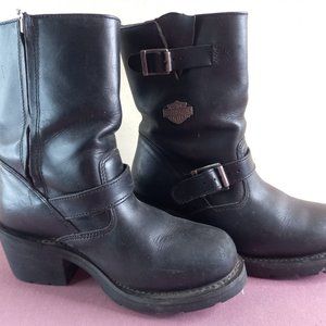 Harley Davidson Leather Boots